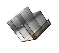 Homoyoyo Organizer per Manicure in Nero Supporto Espositivo per Lucidatrice Unghie e Porta Punte Smerigliatrici Scatola Resistente e Compatta per Accessori Pedicure Art