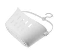 Homoyoyo Organizer Sospeso in Plastica per Bagno e Doccia Cestino Portaoggetti Versatile con Gancio Contenitore con Scomparti per Snack Cosmetici e Accessori Facile da Appendere e Sicuro