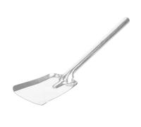Homoyoyo pala di carbone paletta per carbone da pale da giardino per scavare pala da giardino per scavare pala per il custode del carbone Grill Ash Pala ferro da stiro Silver