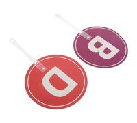 Homoyoyo Palette per Votare Alfabeto 2 Pezzi Tabelloni Segnapunti Portatili per Risposte in Classe Strumenti Didattici per Giochi a Squadre e Apprendimento Interattivo Scuole Elementari