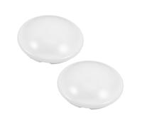 Homoyoyo Paralume a Fungo Bianco Clip per Plafoniera da Soffitto Copertura Rotonda Diametro 226 CM Set 2 Pezzi per Camere da Letto Balconi Cucine e Bagni