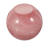 Homoyoyo Paralume Globo Lampada Sospensione Rosa Romantic Design in Vetro Sostituzione per Lampade da Soffitto e Bagno Atmosfera Calda e Contemporanea