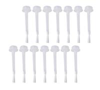 Homoyoyo Pennelli Per Smalto in Plastica Professionali Per Immersione Liquida Unghie, Set Da 50 Pezzi Per Manicure Da Ragazza, Strumenti Sostitutivi Leggeri e Compatti Per Nail Art Uniforme