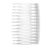 Homoyoyo Pettine Laterale Trasparente per Chioma da Donna e Ragazza, Set da 10 Pezzi, Pettini in Plastica Abs Leggera, Design Classico Denti Dritti per Acconciature Quotidiane e Eventi