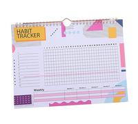 Homoyoyo Pianificatore Abitudini Non Datato con Tracker Obiettivi Planner Settimanale per Monitorare Abitudini Idea per Studenti Insegnanti e Genitori