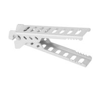 Homoyoyo Pinza per Pentole da Campeggio Antiscottatura con Manico Lungo Antiscivolo Clip Multiuso per Bbq e Uso Esterno Utensile Pratico per Cucinotto Outdoor