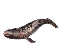 Homoyoyo Porta Incenso in Lega di Rame a Forma di Pesce Bruciatore per Bastoncini di Incenso Vintage Decorazione Retrò per Rilassamento e Purificazione dell'Aria