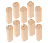 Homoyoyo Porta Segnaposto in Legno 10 Pezzi Supporto per Carte Numeriche e Biglietti da Visita Base Decorativa per Matrimonio Festa e Eventi Organizzatore per Cartoline e Porta Menù da