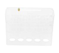 Homoyoyo Porta Uova Da Frigorifero Trasparente Organizer Per Uova Con Design Rack Per Conservazione Pratico e Robusto Per Frigorifero o Cucina