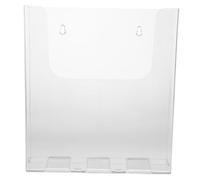 Homoyoyo Portadocumenti Acrilico Organizer Parete per Brochure e Depliant Supporto Ufficio e Casa con Montaggio Facile e Materiale Resistente