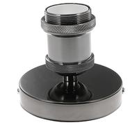 Homoyoyo Portalampada Da Soffitto Vintage E27 in Alluminio Per Lampadine a Vite, Base Lampada Decorativa Per Interni Come Cucina, Ufficio e Ristorante, Versione Pearl Black