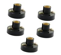 Homoyoyo Portalampada Didattico Attacco a Vite Per Esperimenti Di Fisica, Supporto Per Lampadine, Strumenti Sperimentali Elettrici Per Scuola, Set Da 5 Pezzi Per Circuiti Educativi Portatili