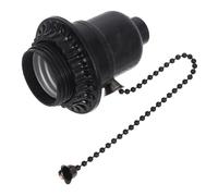 Homoyoyo Portalampada E26e27 Nero Kit Di Ricambio Per Lampade Da Tavolo Base Per in Bachelite Adatto Per Lampade Da Soffitto e Parete Design Durevole e Sicuro