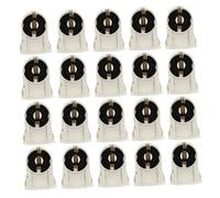 Homoyoyo Portalampada Fluorescente T8, 20 Pezzi, Resistente Al Calore, Per Uso Interno in Camera Da Letto e Ufficio, Ricambio Per Lampade Led