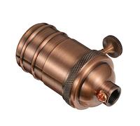 Homoyoyo Portalampada Vintage E27 in Alluminio e Facile da Installare Design Retrò per Cucina e Ristoranti a Sospensione Interruttore