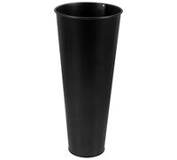 Homoyoyo Portaombrelli in Ferro Stile Vintage con Contenitore per Acqua Porta Ombrelli Multiuso per Ingresso Supporto Robusto per Ombrelloni e Bastoni da Passeggio Nero Piccolo