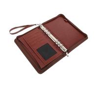 Homoyoyo Portfolio Organizer con Chiusura Cerniera Cartellina Multifunzionale per Ufficio Riunioni Design Penne e Documenti Sostituzione Facile delle Pagine Accessorio per Professionisti