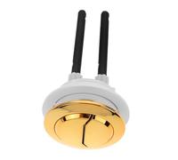 Homoyoyo Pulsante Scarico Wc Resistente Funzione per Bagno e Installazione Facile Compatibile con Serbatoi Design Robusto e Affidabile Colore Colore Casuale