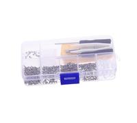 Homoyoyo Riparazione Occhiali con in Acciaio Inossidabile e Strumenti Resistenti Kit Completo per Sostituzione e Riparazione Montature da e Ottica