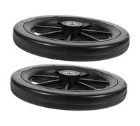 Homoyoyo Ruote per Carrozzina Resistenti in PVC e Metallo Accessori Sostitutivi Antiscivolo e Duraturi per Sedie e Carrelli