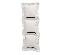 Homoyoyo Sacco da Boxe da Parete Triplo per Wing Chun, Strumento per Esercizi di Boxe Adatto a Casa e Esterno, Borsa da Allenamento Spessa Cerniera Rivolta al Muro, Accessorio Fitness