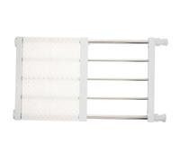 Homoyoyo Scaffale Estensibile per Armadio Organizer Retrattile senza Foratura Ripiano Divisore per Cabina e Camera da Letto