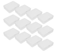 Homoyoyo Scatola di Plastica Trasparente con Coperchio per Pastelli 24 Pezzi, Contenitore Stackable per Materiali Scolastici e Creativi