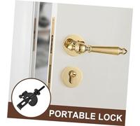 Homoyoyo Serratura Portatile per Porte Inox Sicurezza Antintrusione per Donne Sole Protezione per Hotel e Casa