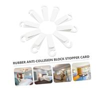 Homoyoyo Set 10 Pezzi Fermaporta per Pavimento in TPR Inodore Ecologico, Cuneo per Porta per Casa, Dispositivo di Sicurezza per Ragazzo Ragazza Contro Porte Che Sbattono, Adatto per Ufficio e Bagno