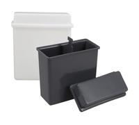 Homoyoyo Set 2 Vetrini per Microscopio Barattolo per Colorazione in Plastica Resistente, Rack per Colorazione e Scatola di Recupero, Kit Laboratorio per Osservazione Cellulare e Ricerca