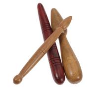 Homoyoyo Set 3 Pezzi Bastoncini per Massaggio in Legno Massaggiatore per Piedi e Corpo Massaggio Manuale Facile da Tenere per Relax Ascoltando Musica o Guardando Tv