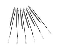 Homoyoyo Set 6 Penne Stilo Resistive in Metallo Con Cordino Anti-smarrimento Per Tablet e Smartphone Touchscreen, Punte Precise Per Scrittura e Disegno Professionale e Personale