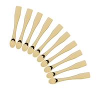 Homoyoyo Set da 10 Mini Cucchiai per Crema Viso in Abs, Applicatori Cosmetici Riutilizzabili per Maschere e Trucco, Strumento per Estrazione Crema Viso per Cura Personale Donna