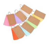 Homoyoyo Set da 7 Blocchi di Flashcard Colorate Vuote Anelli Schede Didattiche Leggere per Studiare e Promemoria Cartoncini Piccoli per Studenti Famiglia e Uso Quotidiano