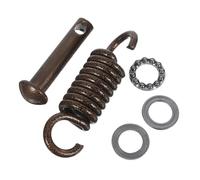 Homoyoyo Set di Molle in Metallo per Sedia Amaca e Altalena da Veranda, Ganci a Molla per Sospensione, Kit Accessori per Sedie Sospese, Installazione Sicura e Uso Resistente