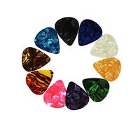 Homoyoyo - Set Di Plettri Per Chitarra in Celluloide - Spessore 0 46 Mm Ideali Per Chitarra Acustica Elettrica e 20 Pezzi Colorati Per Musicisti Di Tutti i Livelli