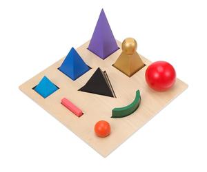 Homoyoyo Set di Puzzle Stereoscopici in Legno Montessori per L’apprendimento della Grammatica e Sintassi Simboli Linguistici, Giocattolo Educativo per Sviluppare Memoria, Coordinazione