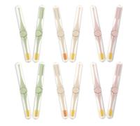 Homoyoyo Set Pulizia Orecchie e Naso 2 in 1 Doppia Funzione, Compatto in Plastica, Silicone e Metallo, per Viaggio e Palestra