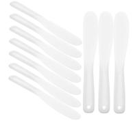 Homoyoyo Spatola Cosmetica Lunga Per Trucco 10 Pezzi in Pp Resistente Strumento Per Miscelare Creme Viso Per Uso Professionale e Domestico in Saloni Di Bellezza