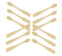 Homoyoyo Spatole per Trucco Riutilizzabili 12 Pezzi, Mini Spatola per Crema Viso, Applicatori Cosmetici Compatti per Donne, Strumenti di Bellezza per Cura della Pelle Quotidiana