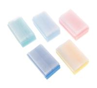 Homoyoyo Spazzola Da Bagno Per Ragazzo Ragazza 5 Pezzi Set Spugne Sensoriali Morbide Scrub Per Cuoio Capelluto Del Ragazzo Ragazza Educazione Tattile Per Momento Del Bagnetto