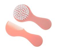 Homoyoyo Spazzola e Pettine per Ragazzo Ragazza e Resistente Completa del Capelluto Rimuove Materiale Sicuro per Kit Rosa per