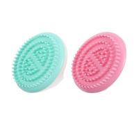Homoyoyo Spazzola per Massaggio Corporeo Portatile e Strumento di Bellezza Dimagrante 2 Pezzi Rulli Lisci per Massaggio Completo del Corpo, Impugnatura Ergonomica, Adatta per Uso Bagno
