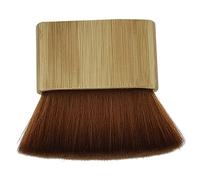 Homoyoyo Spazzola per Parrucchiere con Base Legno e Setole Nylon Kit per Rimozione e Polvere per e Domestico