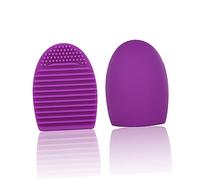 Homoyoyo Spazzola Per Pulizia Cosmetica Silicone Lavante Per Pennelli Makeup Design Ergonomico e Portatile Strumento e Sicuro Per La