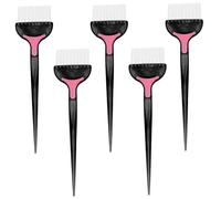 Homoyoyo Spazzola Per Tintura Chioma Set Da 5 Pezzi Per Uso Domestico e Saloni Professionali, Spazzola Morbida Per Parrucchiere Per Applicazione Tinta e Trattamenti Chioma