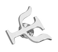 Homoyoyo Spilla da Zaino in Lega Retrò Argento, Spilla Elegante Psicologica Unisex, Distintivo da Bavero Versatile per Abbigliamento, Calzini e Zaini, Accessorio Vintage per Studenti