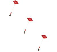 Homoyoyo Spilla olio rosse spilla strass spilla decorativa per cappello spilla in metallo Pin di risvolto spilla per vestito spille per cappelli da donna Pin percorsi di bellezza Pins lega