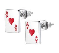 Homoyoyo Splendidi Orecchini A Forma Di Poker Da Donna Orecchini Pendenti Moda E Arredamento