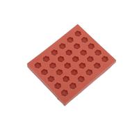 Homoyoyo Stampo in Silicone Versatile Facile da Staccare per Mattoni Esagonali Miniatura per Cemento e Argilla per Architetture in Miniatura e Spazi Verdi